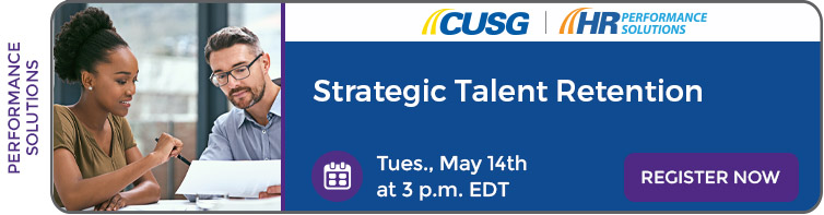 Tuesday, May 14, 2024: Strategic Talent Retention Webinar. Register now.